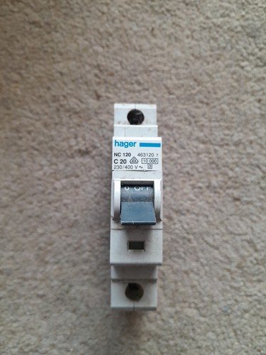 Hager 120 amp c - 120,
