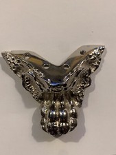 Set of 4 Chrome Plated Brass