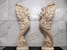 Wooden Stairs Baluster Carved