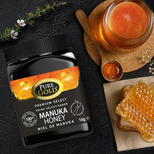 Pure gold manuka active - pure, honey