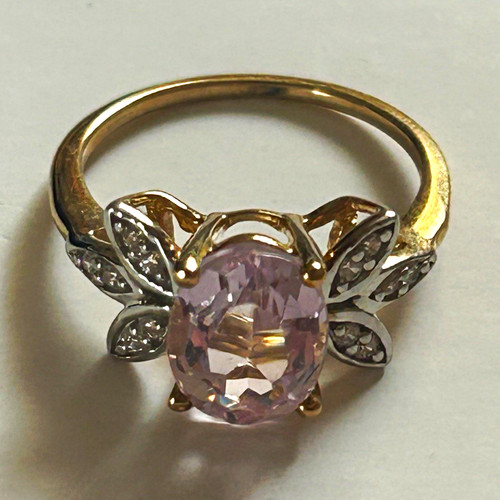 Bnwot 9ct yellow gold prong - bnwot,