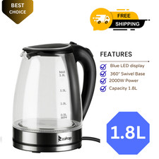 1.8L Electric Kettle Glass 360