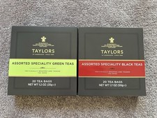 Taylors of Harrogate Assorted Speciality Teas Selection Boxes 40 Tea Bags