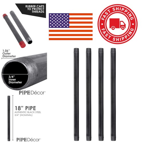 Inch black steel pipe 18 - inch,