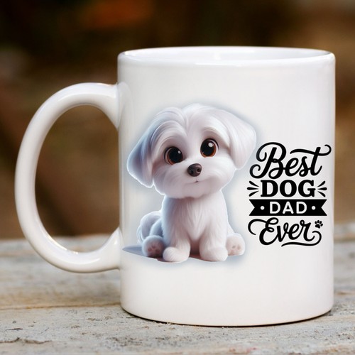 Maltese dog mug - maltese, best