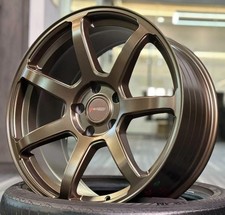 19" Seat Leon Velocity VC5 Matt Bronze 8.5j Alloy Wheels X4