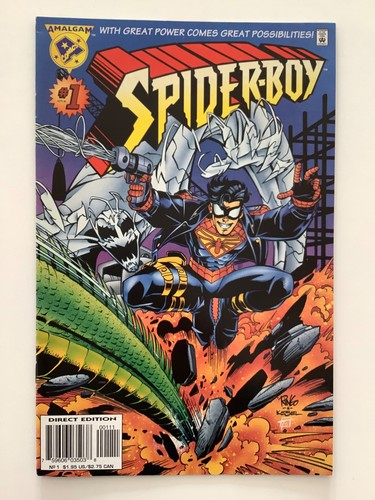 Spider boy apr 96 amalgam - 96.,