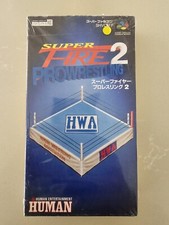 Super Fire Pro Wrestling 2 - Nintendo Super Famicom (NTSC-J) (UK-based, VGC)