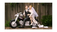 Motorcycle Biker Wedding Cake