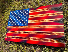 Wooden American Flag -