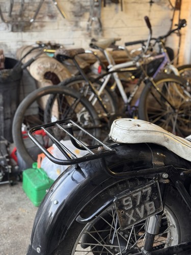 Triumph pre unit luggage rack - unit,