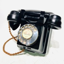 Bakelite Wall Telephone Model 367 By A.E. Co. Liverpool - Very Clean & Working