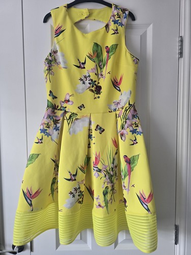 Ted baker girls yellow floral - baker,