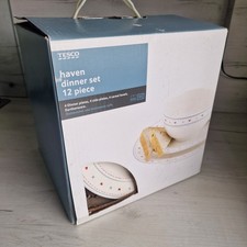 Tesco Haven Dinner Set 12