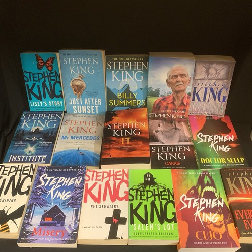 Stephen king horror books job - king,