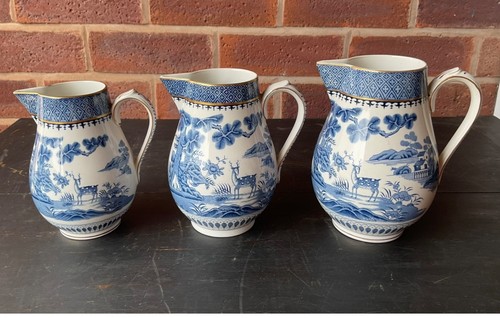 Antique set jugs pitchers - of,