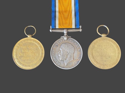 Ww1 british war medals - war, 42414