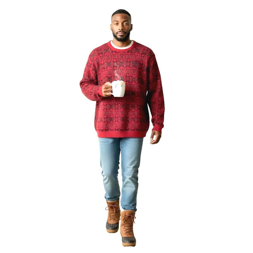 Chaps mens fair isle nordic - mens,