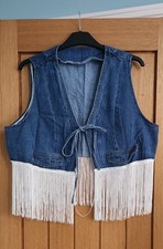 Denim Country Western Tassle