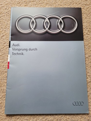 The audi model - audi, brochure