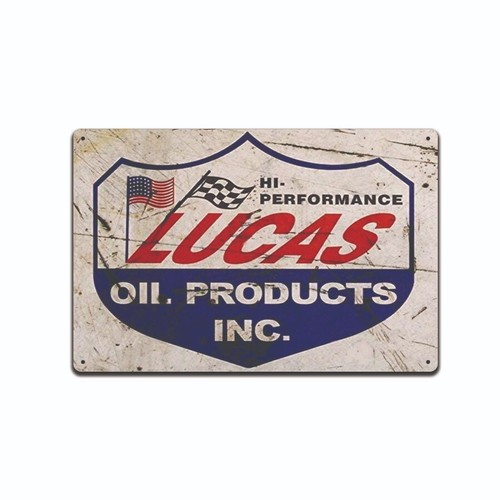 Lucas oil sign - lucas,