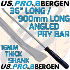 US PRO Pry Bar 36" Extra Long Angled Hammer Through HEAVY DUTY JEMMY CROW PRY HD