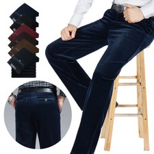 Men Straight Leg Corduroy