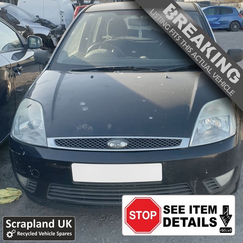 Ford fiesta mk6 pre - fiesta, pre-facelift