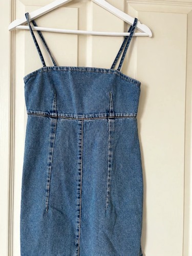 Topshop moto petite denim mini - petite,