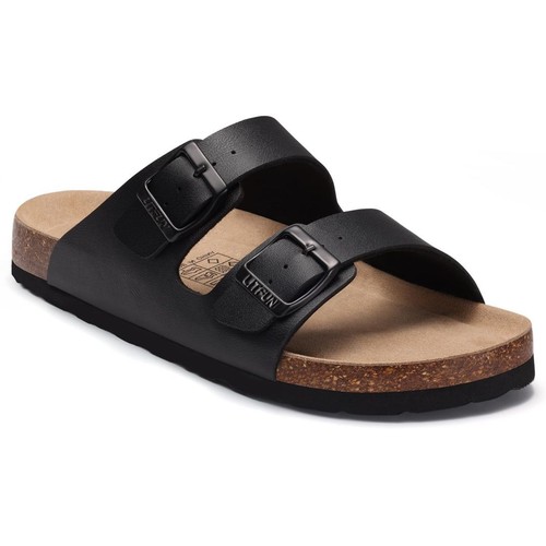 Ladies cork footbed sandals - ladies,