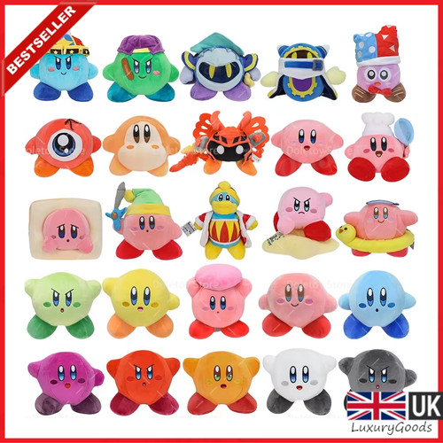 Star kirby plush toys - kirby, soft
