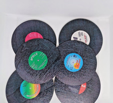 6 PCS Retro Record Vinyl