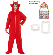 Red Devil Demon Halloween Boys