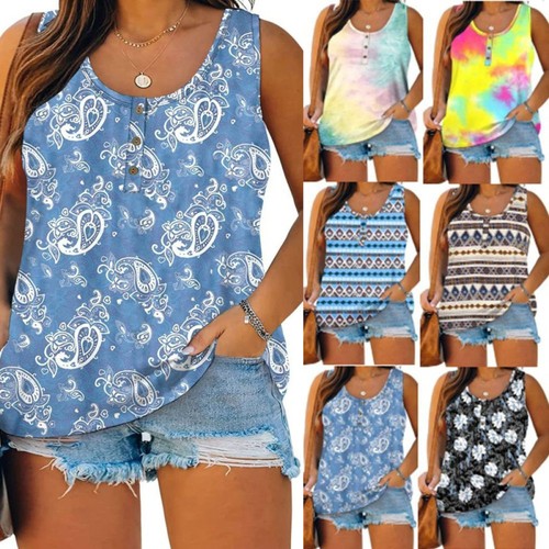 Womens sleeveless vest tops - sleeveless,