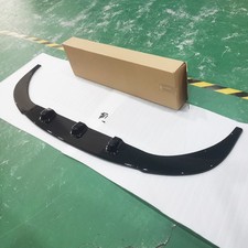 GLOSS BLACK LOWER FRONT SPLITTER BUMPER LIP For VW T5 T5.1 Sportline 2010 -14