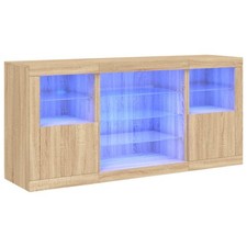 Sideboard with LED Lights