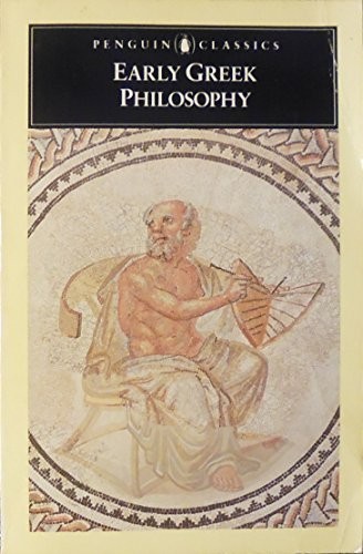 Early greek philosophy - greek,