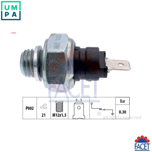 Oil pressure switch - oil,