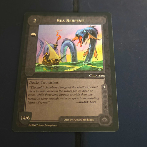 Middle earth ccg sea - middle-earth, serpent
