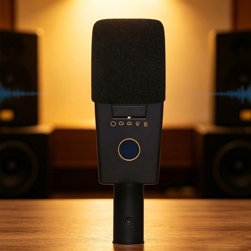 Studio microphone windscreen - microphone,