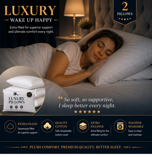 Pillows standard size set 2 - set, of