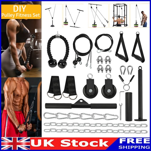 Weight cable pulley system gym - pulley,