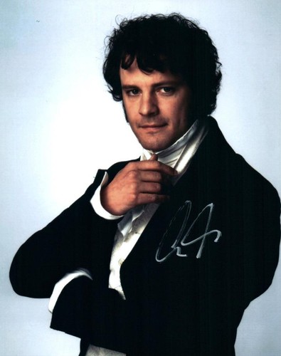 Colin firth signed 8x10 photo - firth,