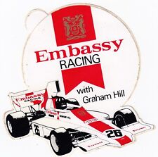 EMBASSY RACING GRAHAM HILL F1