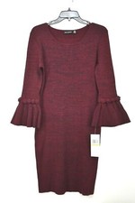 Nina Leonard Womens Boat Neck