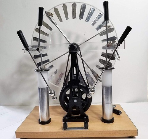 Wimshurst machine lab static - wimshurst,