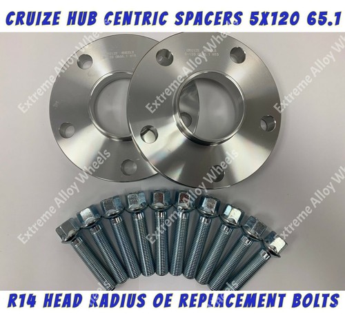 Alloy wheel spacers 25mm - x, +