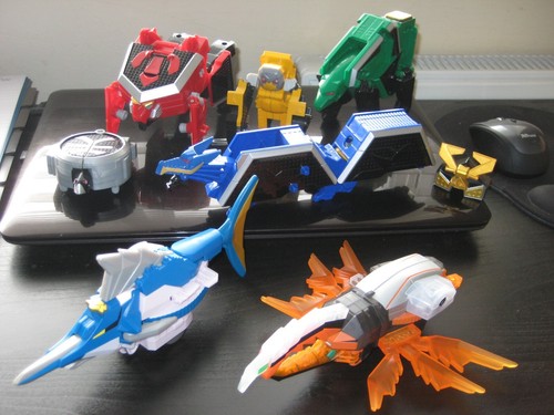 Power rangers samurai zords - samurai,