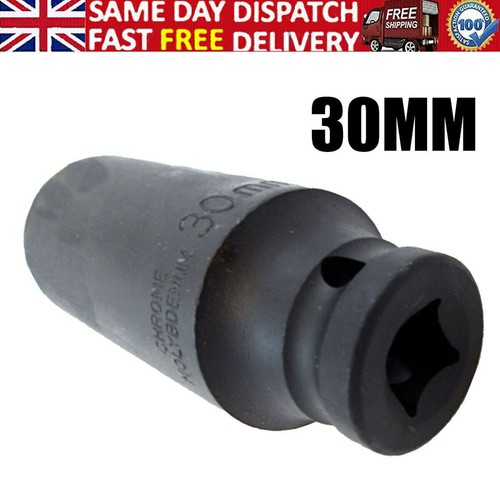 30mm socket deep - impact, 1/2"