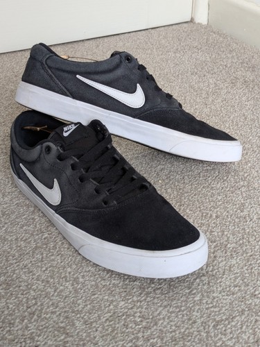 Nike charge black suede - nike,